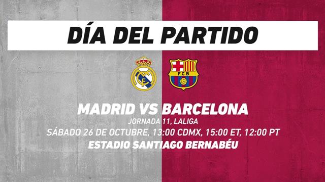 Real Madrid vs Barcelona, frente a frente: LaLiga