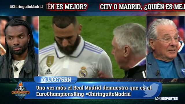 Los gestos de Benzema a Ancelotti por ser cambiado ante Chelsea: El Chiringuito
