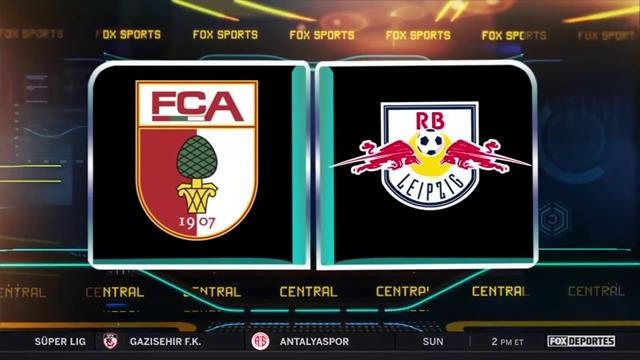 Augsburg 1-2 RB Leipzig: Bundesliga