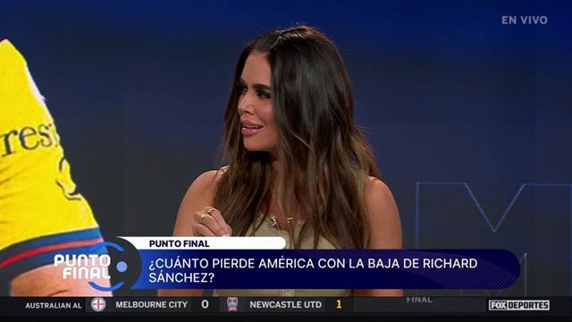 ¿Cuánto pierde América con la baja de Richard Sánchez?: Punto Final