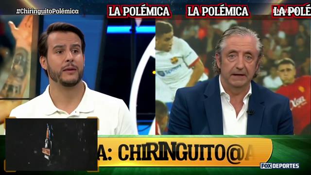 "Es claramente un error del árbitro", Juanfe Sanz: El Chiringuito