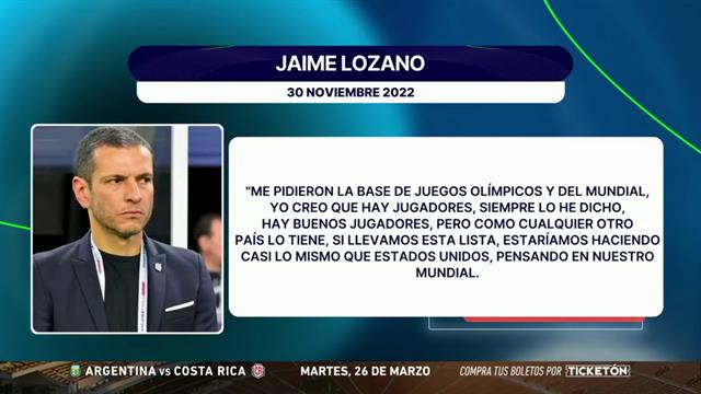 Jaime Lozano se vendió bien y resultó siendo lo mismo: Punto Final