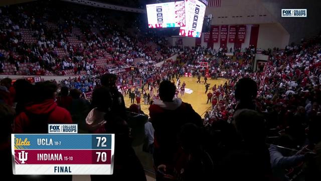 Resumen, UCLA 72-70 Indiana: College Basketball