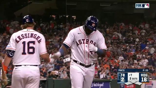 HR, Rays 2-16 Astros: MLB