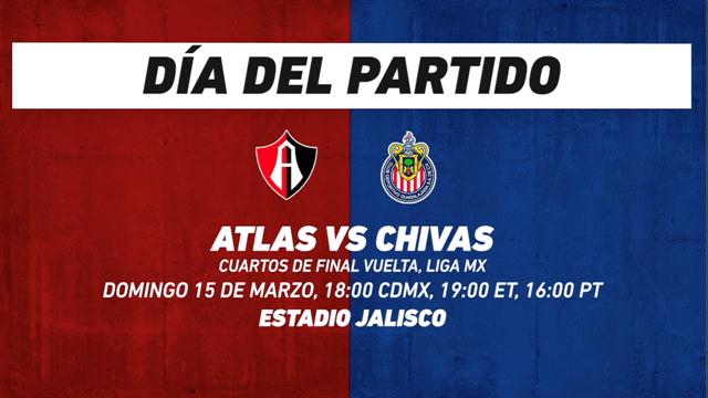 Atlas vs Chivas: Liga MX