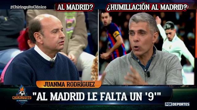 "Al Madrid le falta un 9 de categoría", Juanma Rodríguez: El Chiringuito