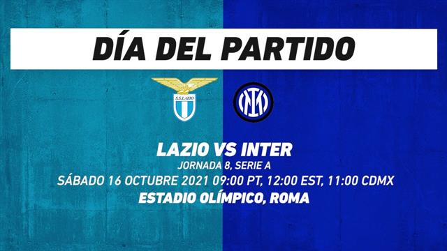 Lazio vs Inter, frente a frente: Serie A
