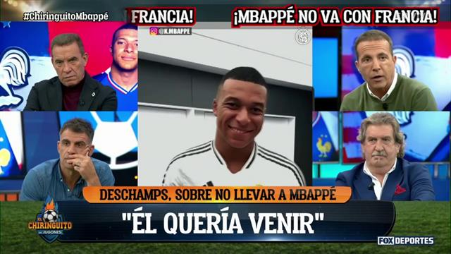 ¿Didier Deschamps estaría protegiendo a Mbappé?: El Chiringuito