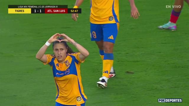 Gol, Tigres 1-1 San Luis: Liga MX Femenil