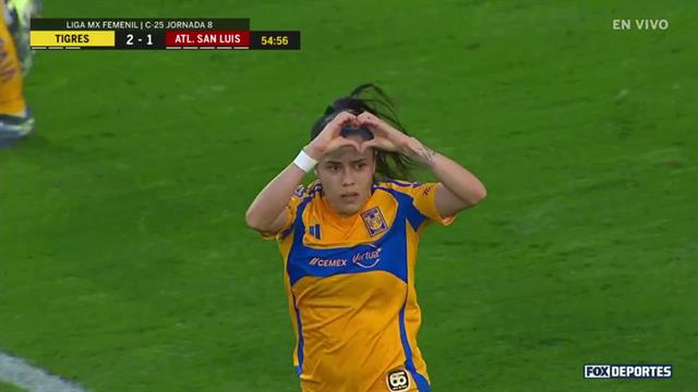 Gol, Tigres 2-1 San Luis: Liga MX Femenil