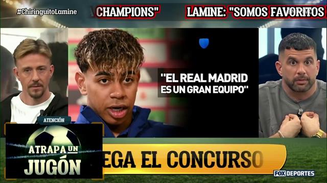 Lamine Yamal mira al Barcelona "favorito" en Champions League... ¿Y el Real Madrid?: El Chiringuito