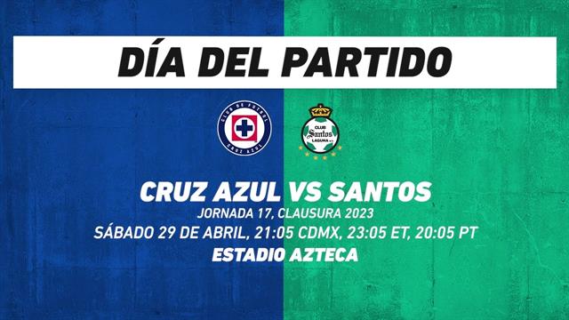 Cruz Azul vs Santos, frente a frente: Liga MX Cruz Azul vs Santos, frente a frente: Liga MX