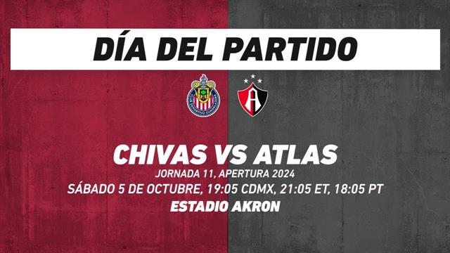 Chivas vs Atlas, frente a frente: Liga MX