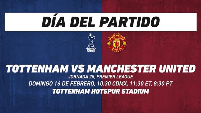 Tottenham vs Manchester United, frente a frente: Premier League