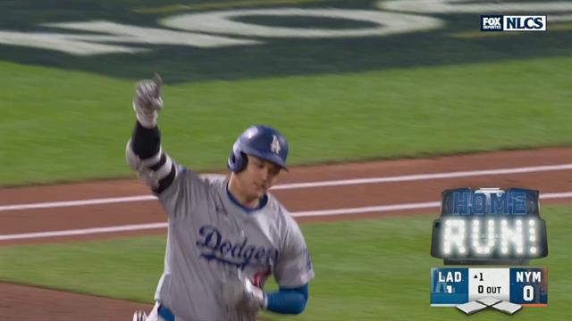 HR, LA Dodgers 1-0 NY Mets: MLB