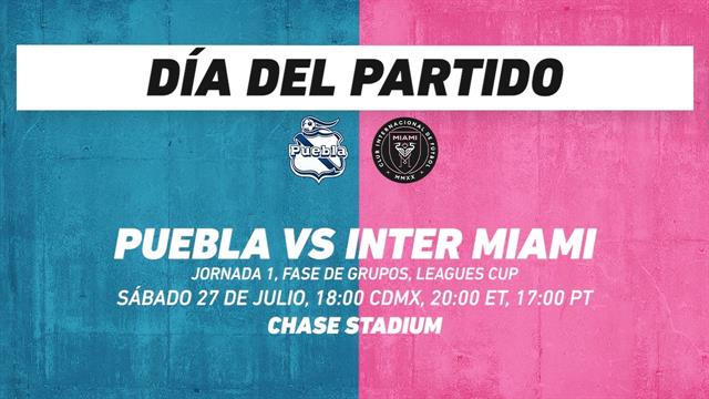 Puebla vs Inter Miami, frente a frente: futbol