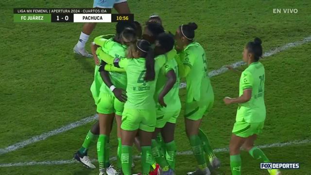 Gol, FC Juárez 1-0 Pachuca: Liga MX Femenil