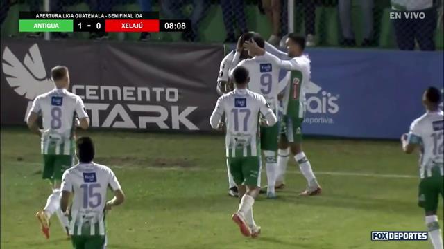 Gol, Antigua GFC 1-0 Xelajú MC: Liga de Guatemala