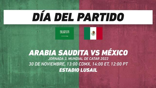 Arabia Saudita vs México, frente a frente: Catar