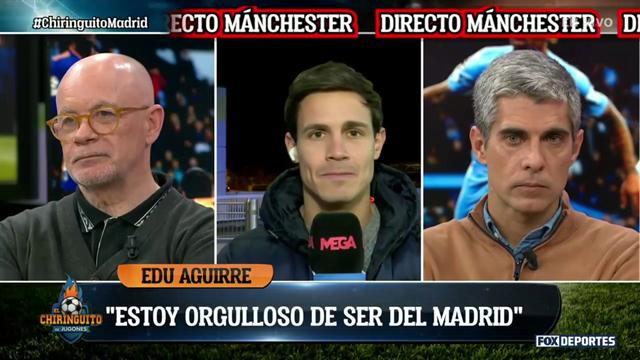 "Ves el miedo en los ojos de Guardiola", Edu Aguirre: El Chiringuito