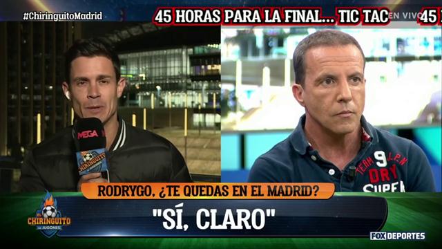 Rodrygo quiere quedarse en el Real Madrid: El Chiringuito