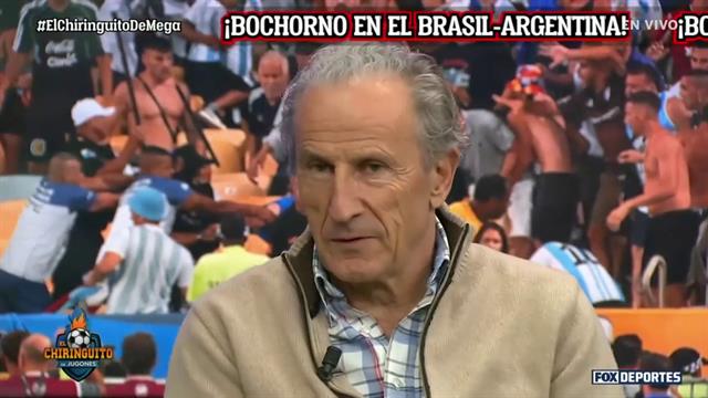 Caos en el Brasil vs Argentina: El Chiringuito