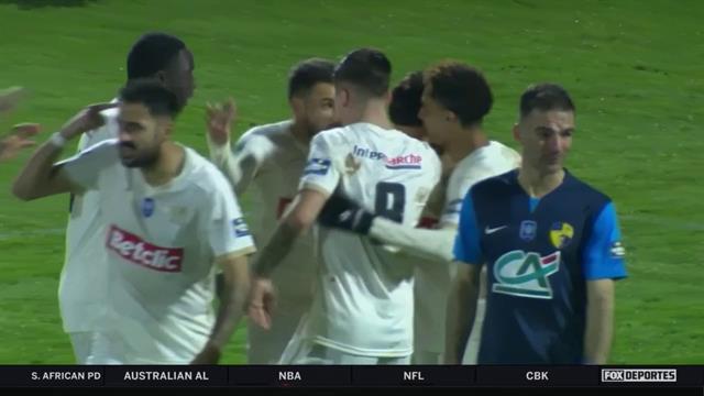 Gol, Saint-Brieuc 0-1 Nice: Copa de Francia