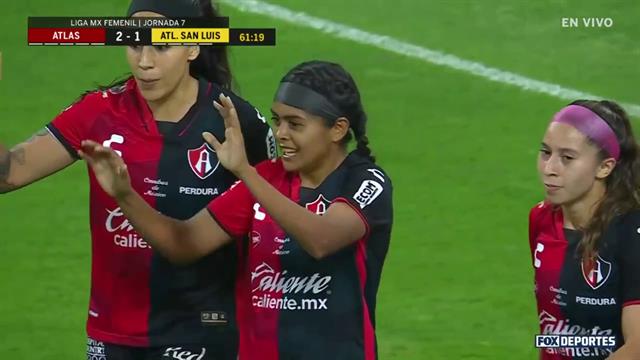 Gol, Atlas 2-1 Atl. San Luis: Liga MX Femenil