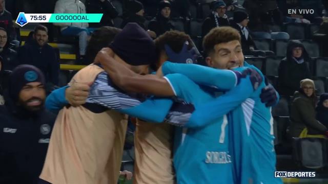 Gol, Udinese 1-2 Napoli: Serie A