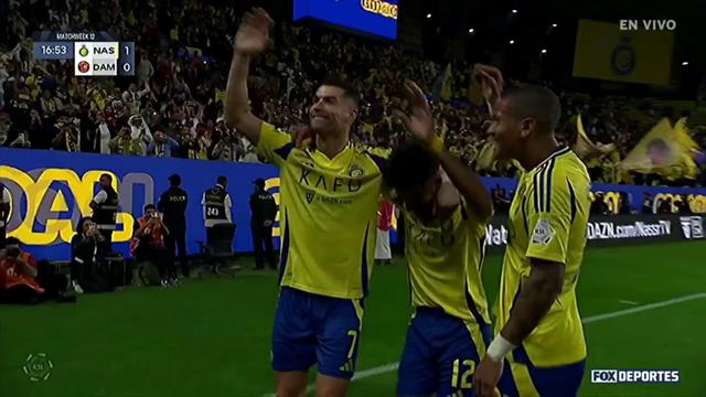 Gol, Al-Nassr 1-0 Damac: Saudi Pro League