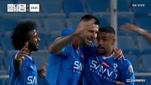 Gol, Al Hilal 2-0 Abha: Saudi Pro League