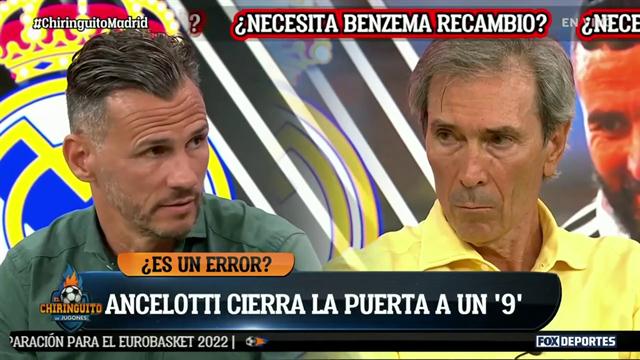 "Es muy arriesgado confiar solo en Benzema": El Chiringuito