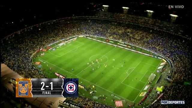 Resumen, Tigres 2-1 Cruz Azul: Liga MX