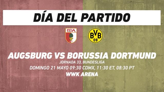 Augsburg vs Borussia Dortmund: Bundesliga