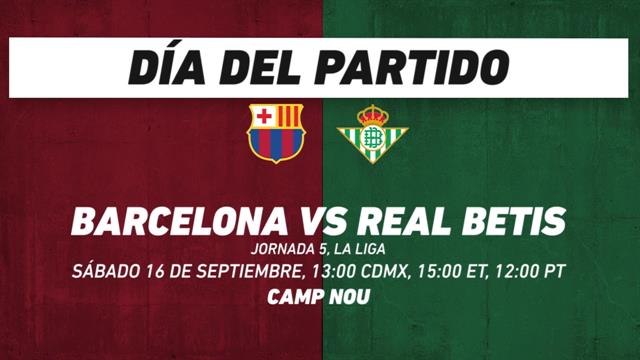 Barcelona vs Betis: Futbol