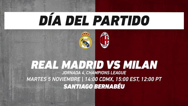 Real Madrid vs Milan, frente a frente: Champions League