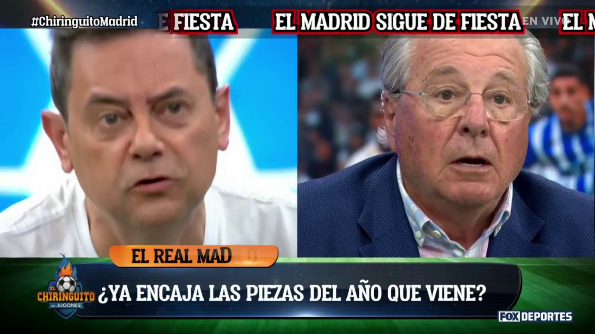 Fuerte cruce entre Tomás Roncero y Jorge D'Alessandro por el futuro del Real Madrid: El Chiringuito
