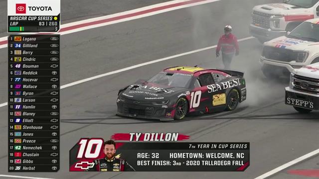 Bandera amarilla, Ty Dillon derrapó: NASCAR