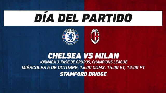 Chelsea vs Milan, frente a frente: Champions League