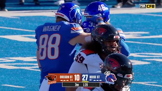 FG, Oregon ST 10-27 Boise ST: NCAA Mountain West