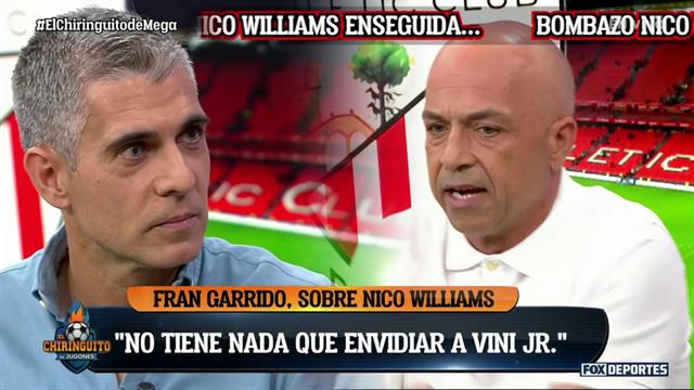 ¿Es Nico Williams un jugador tan bueno como Vinícius Jr.?: El Chiringuito