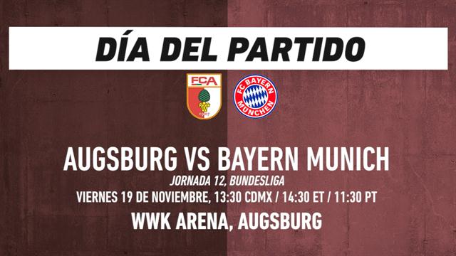 Augsburg vs Bayern Munich: Bundesliga