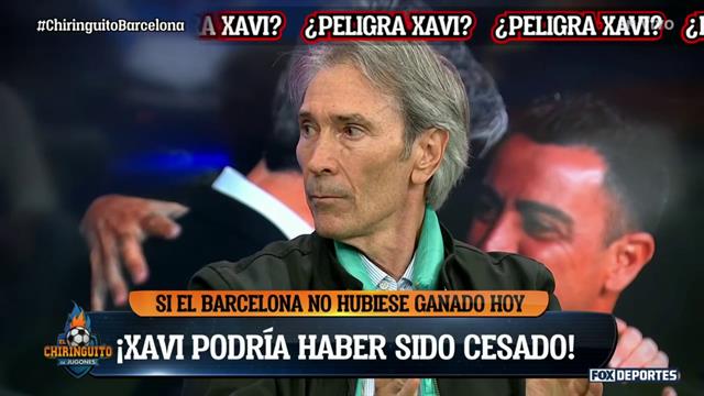 “Xavi es intocable”, contundente ‘Lobo' Carrasco sobre el técnico del Barcelona: El Chiringuito