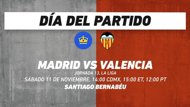 Real Madrid vs Valencia, frente a frente: Futbol