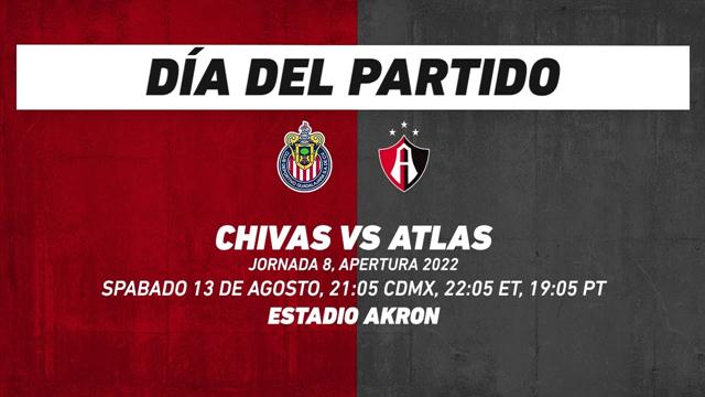 Chivas vs Atlas, frente a frente: Liga MX