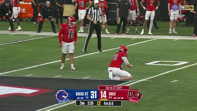 FG, Boise State 31-17 UNLV: College Football