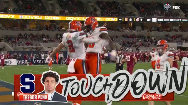 TD, Syracuse 6-7 Washington St: College Football bueno