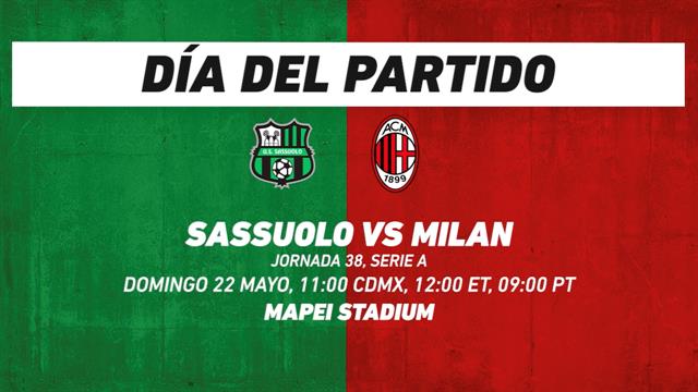 Sassuolo vs Milan: Serie A
