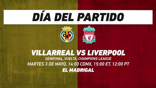 Villarreal vs Liverpool, frente a frente: Champions League