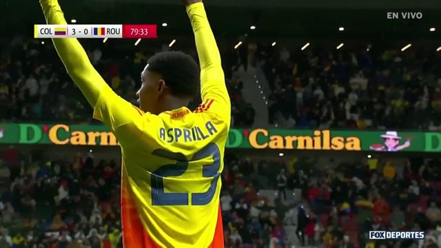 Gol, Colombia 3-0 Rumania: Amistoso Internacional